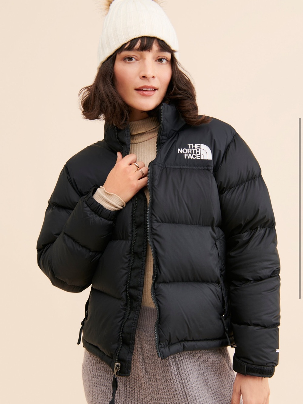 The North Face Black Quilted Women's Puffer Jacket